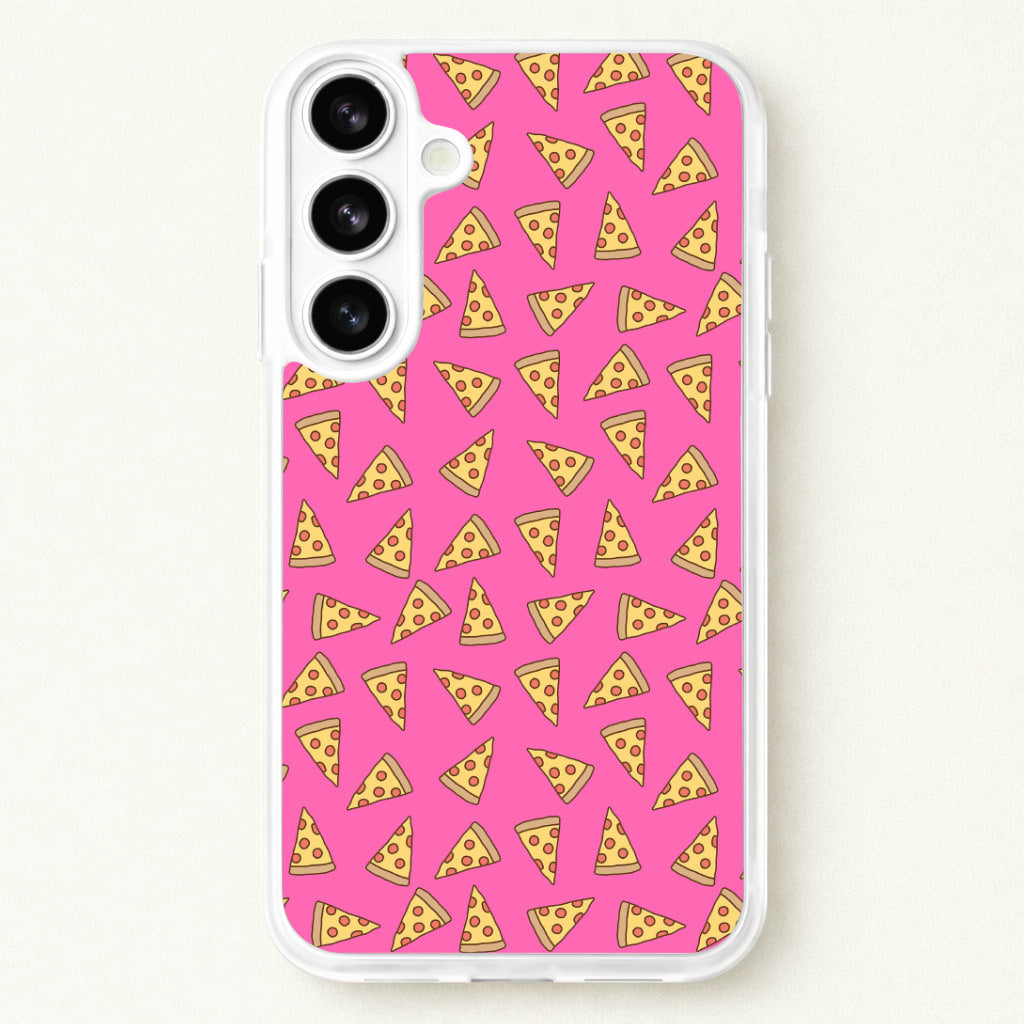 Pizza Pattern Phone Case for Galaxy S26 Plus