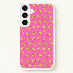 Pizza Pattern Phone Case for Galaxy S26 Plus