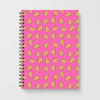Pizza Pattern Notebook