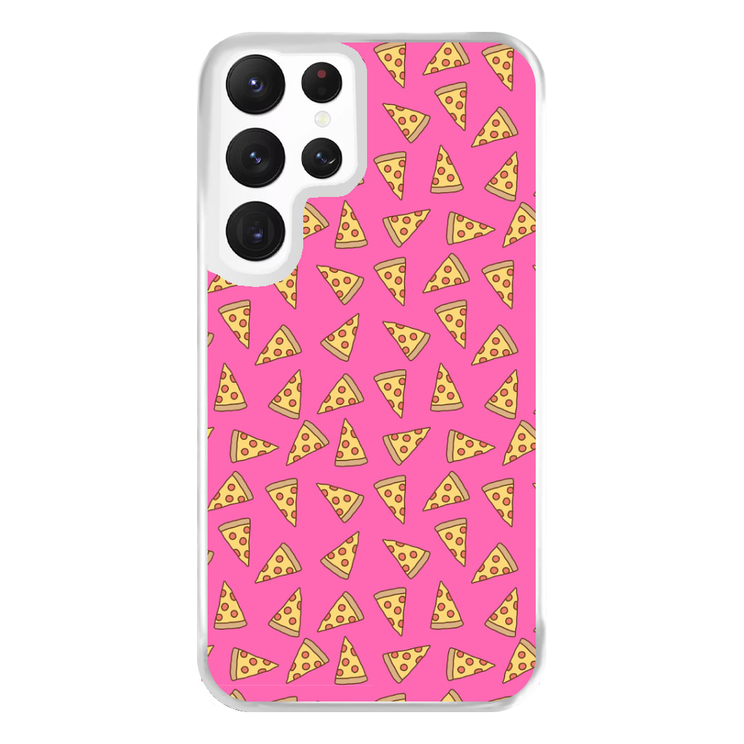 Pizza Pattern Phone Case for Galaxy S22 Ultra