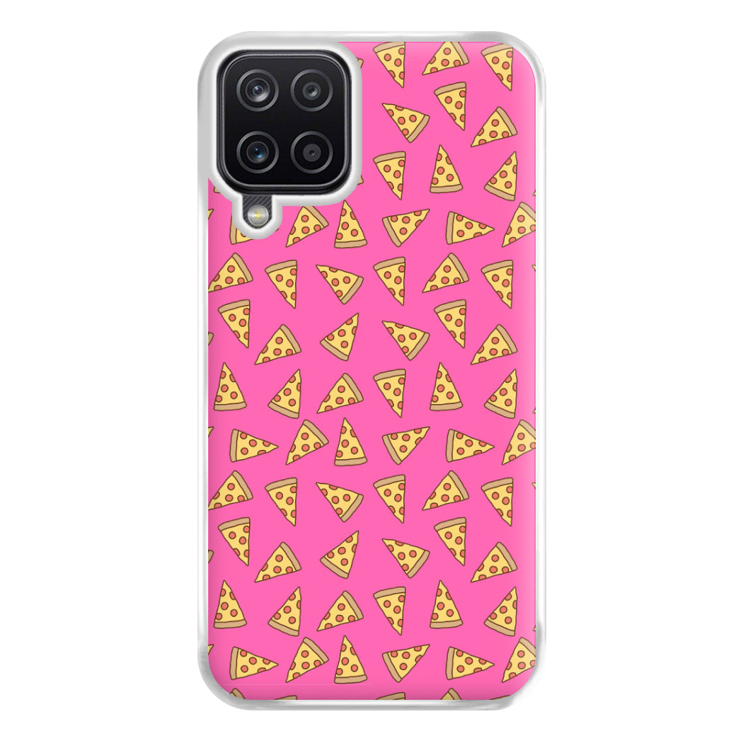 Pizza Pattern Phone Case for Galaxy A12