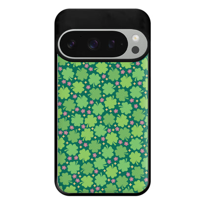 Clover Patterns - Foliage Phone Case for Google Pixel 9 Pro XL