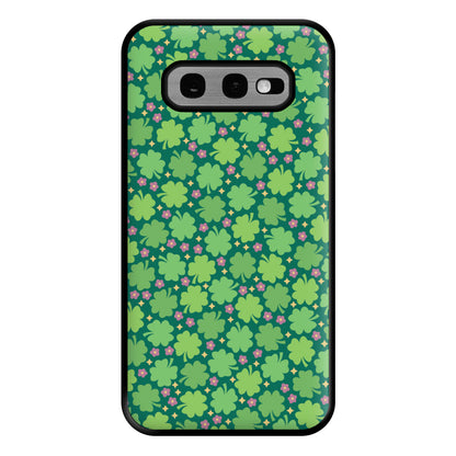 Clover Patterns - Foliage Phone Case for Galaxy S10e