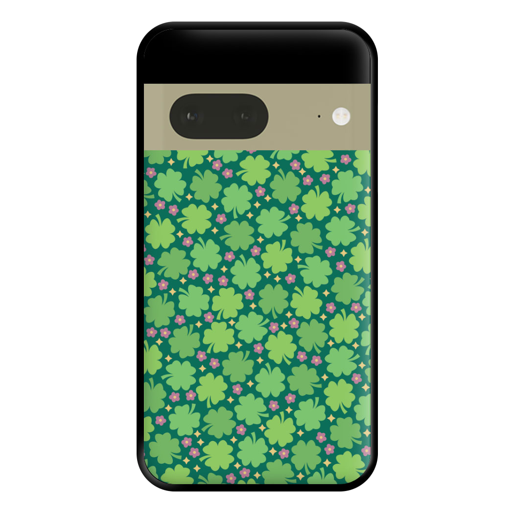 Clover Patterns - Foliage Phone Case for Google Pixel 7a