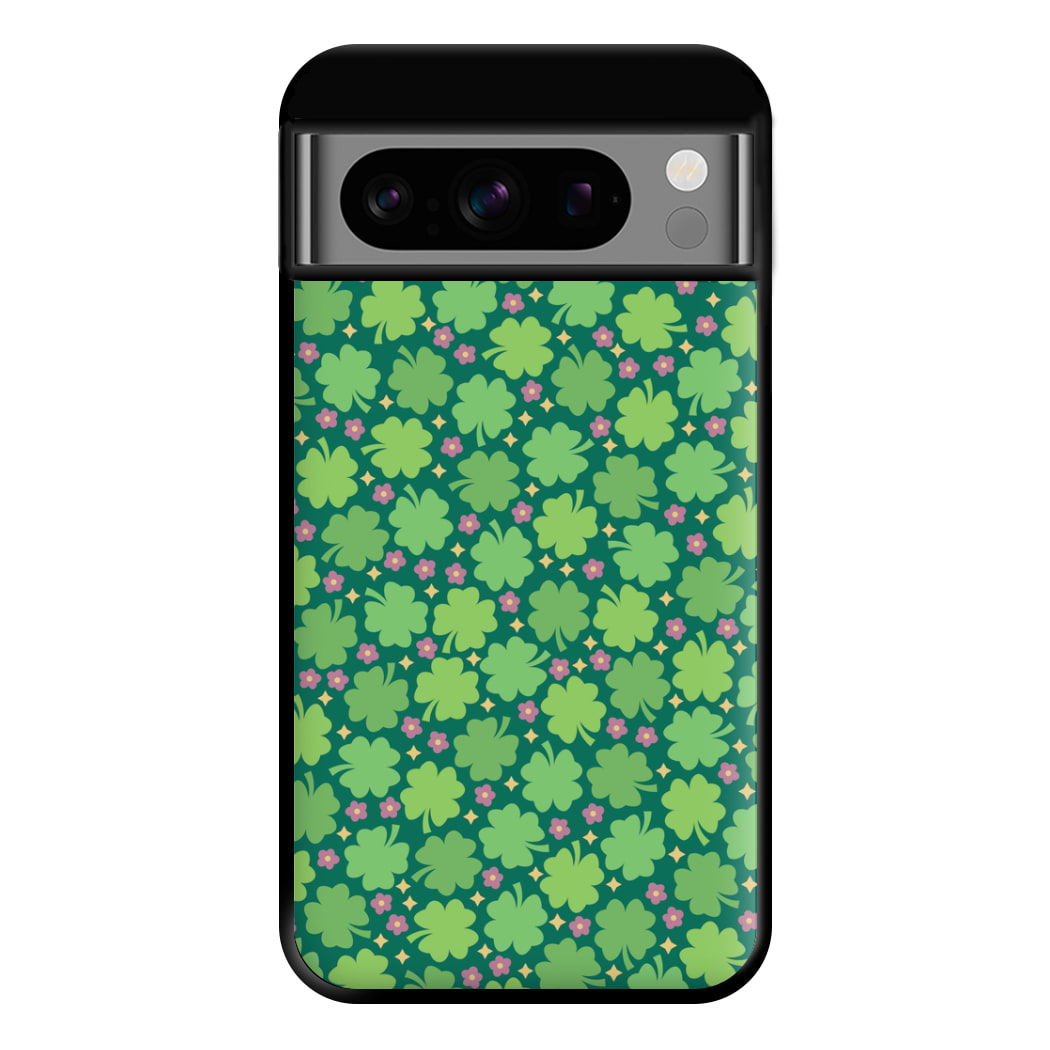 Clover Patterns - Foliage Phone Case for Google Pixel 8 Pro