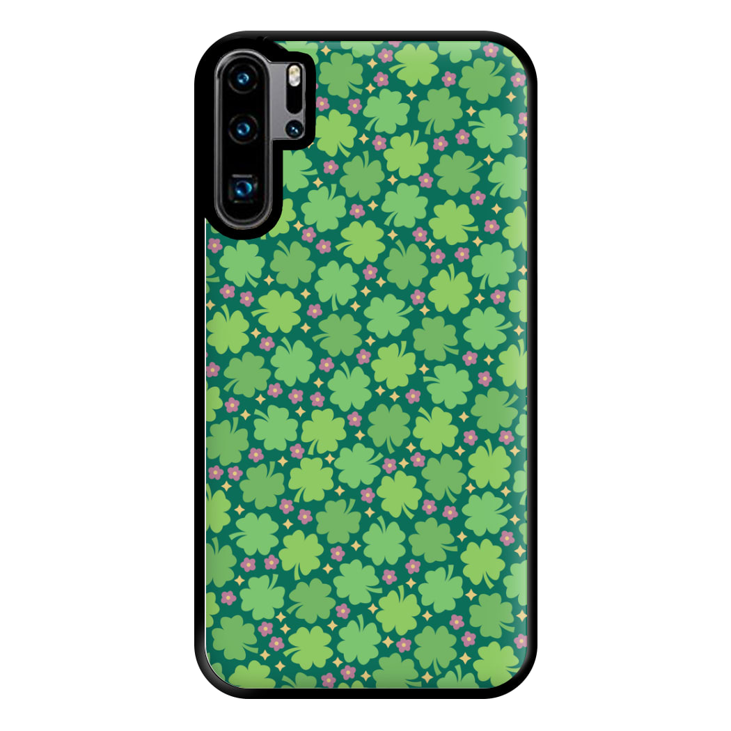 Clover Patterns - Foliage Phone Case for Huawei P30 Pro