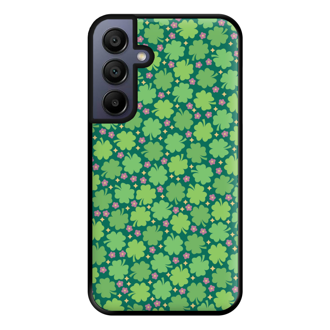 Clover Patterns - Foliage Phone Case for Galaxy A15