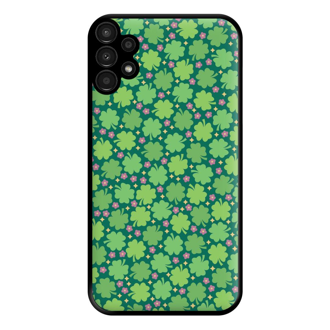 Clover Patterns - Foliage Phone Case for Galaxy A13