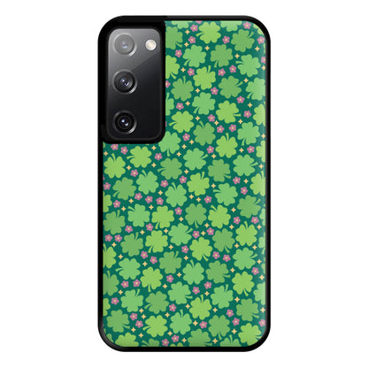 Clover Patterns - Foliage Phone Case for Galaxy S20