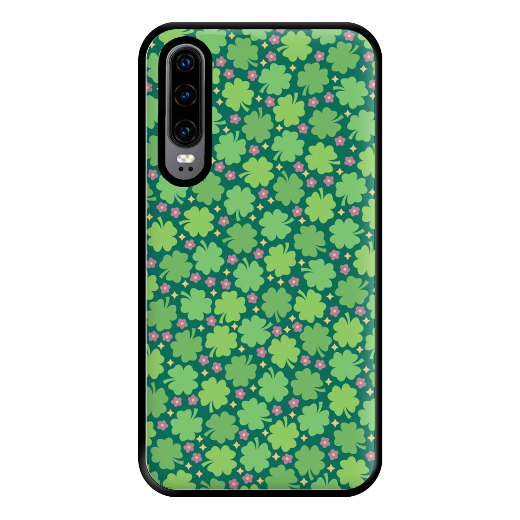 Clover Patterns - Foliage Phone Case for Huawei P30