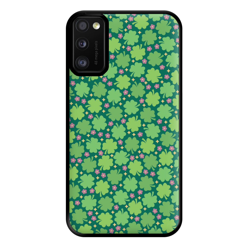 Clover Patterns - Foliage Phone Case for Galaxy A41