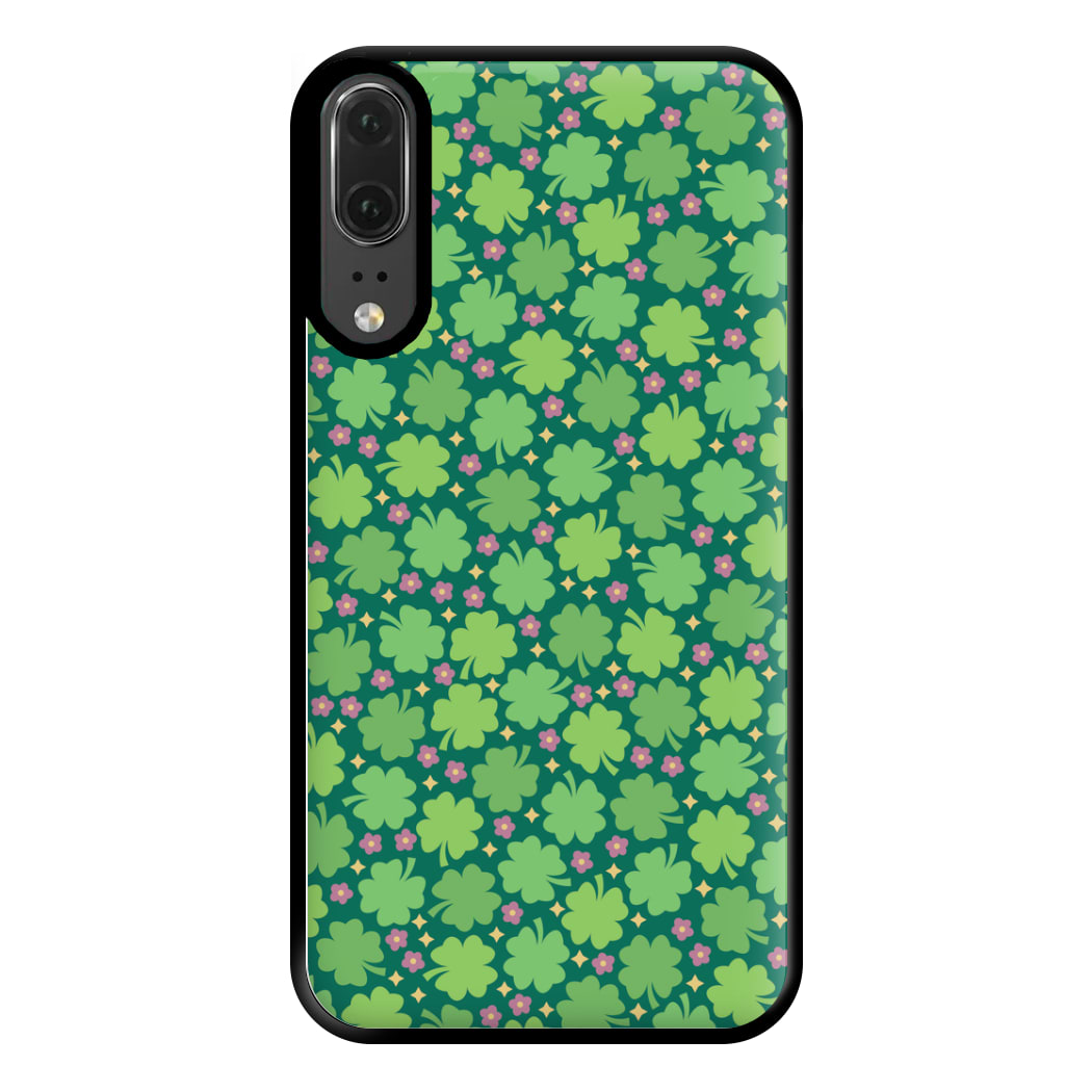 Clover Patterns - Foliage Phone Case for Huawei P20