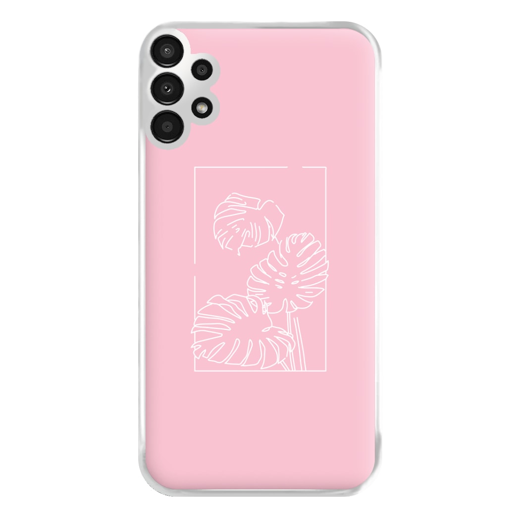 Pink Leaf - Foliage Phone Case for Galaxy A13