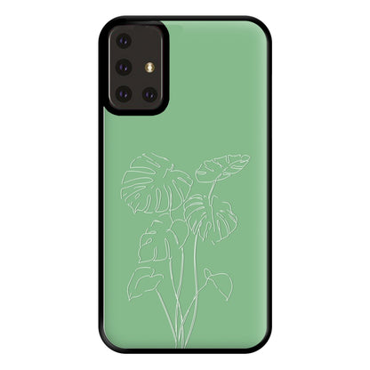 Aesthetic Leaf - Foliage Phone Case for Galaxy A71