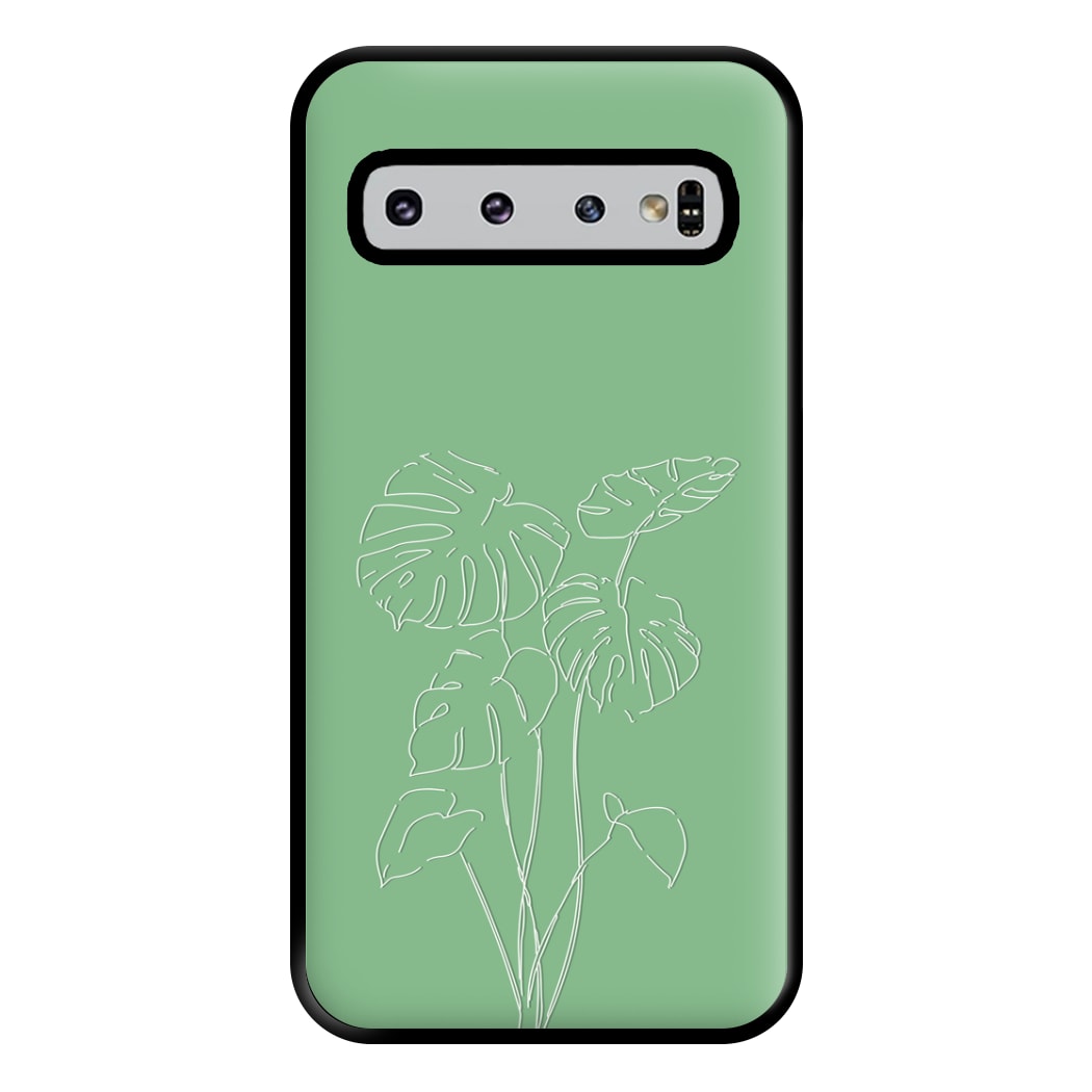 Aesthetic Leaf - Foliage Phone Case for Galaxy S10 Plus