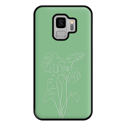 Aesthetic Leaf - Foliage Phone Case for Galaxy S9 Plus