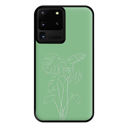 Aesthetic Leaf - Foliage Phone Case for Galaxy S20 Ultra