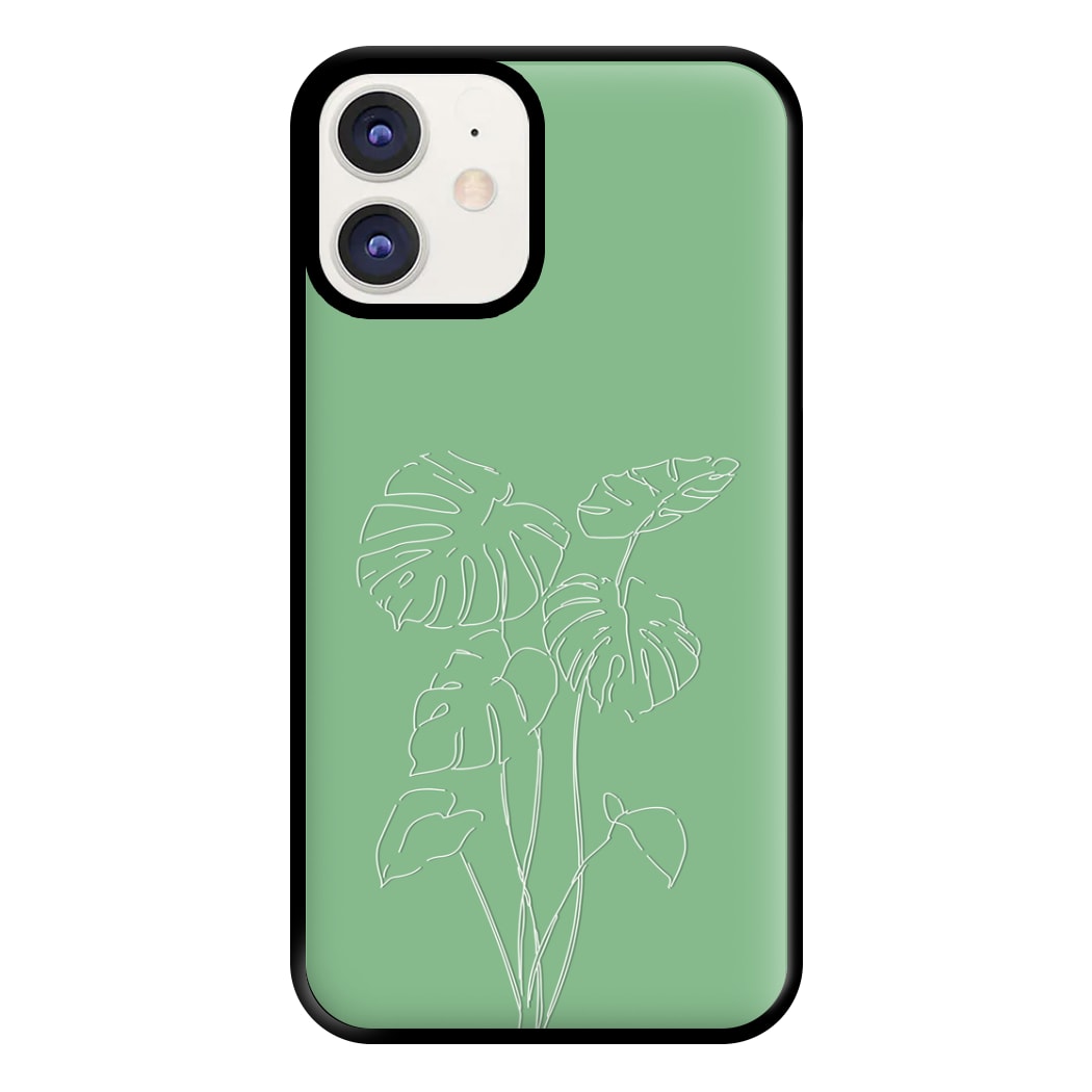 Aesthetic Leaf - Foliage Phone Case for iPhone 11