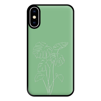 Aesthetic Leaf - Foliage Phone Case for iPhone XS Max