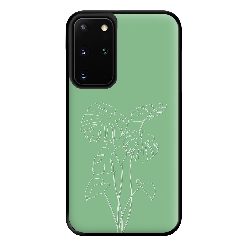 Aesthetic Leaf - Foliage Phone Case for Galaxy S20 Plus