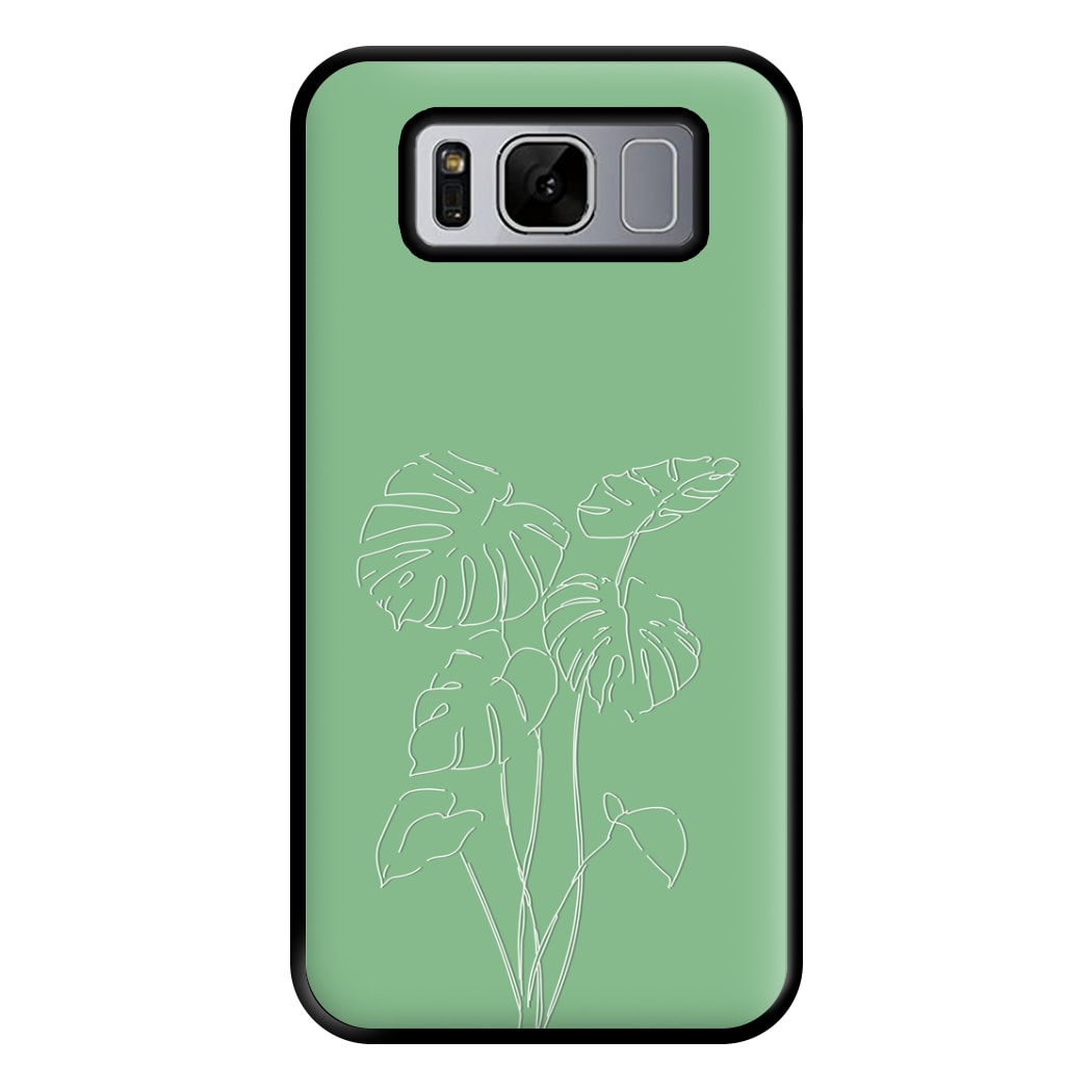 Aesthetic Leaf - Foliage Phone Case for Galaxy S8 Plus