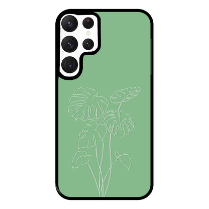 Aesthetic Leaf - Foliage Phone Case for Galaxy S22 Ultra