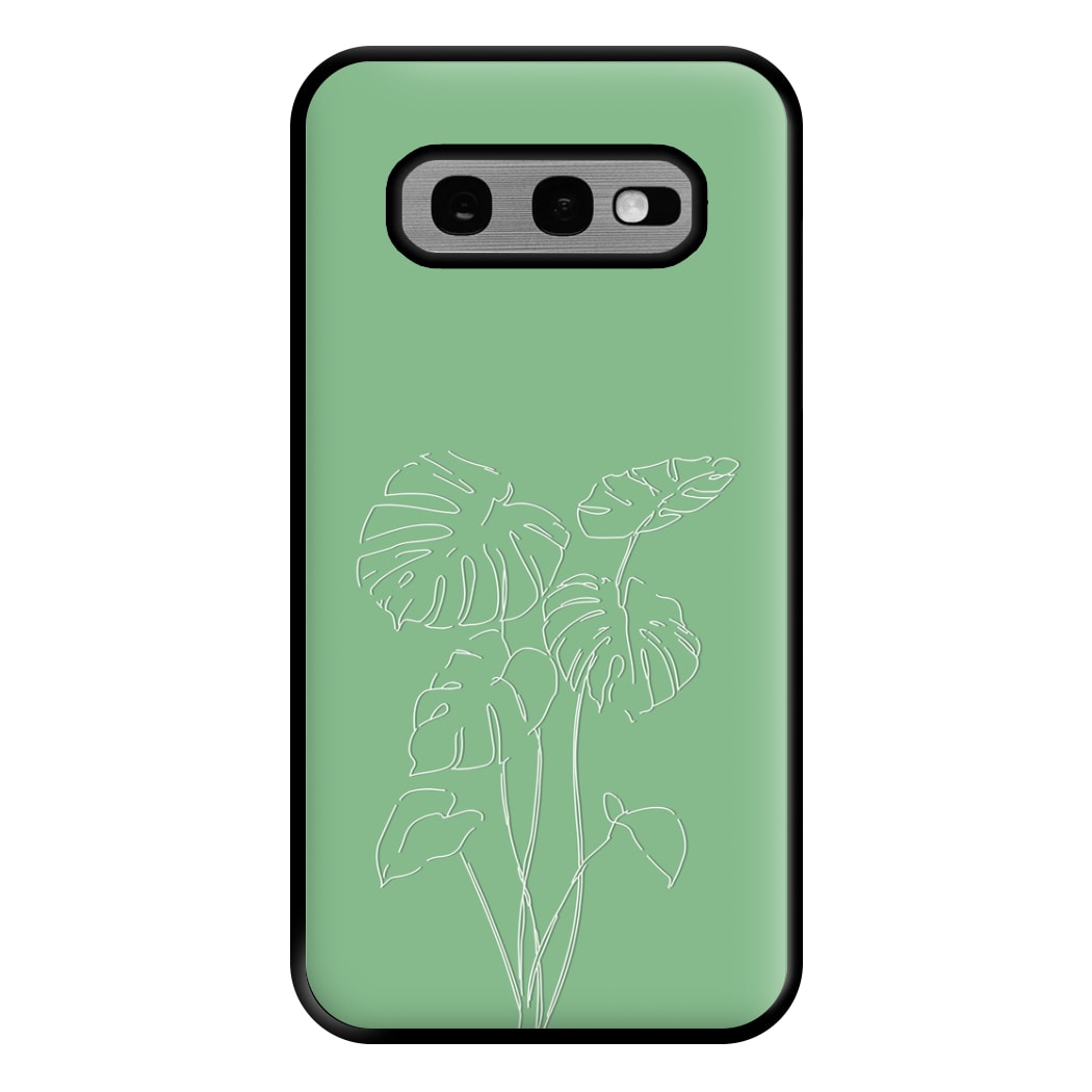 Aesthetic Leaf - Foliage Phone Case for Galaxy S10e