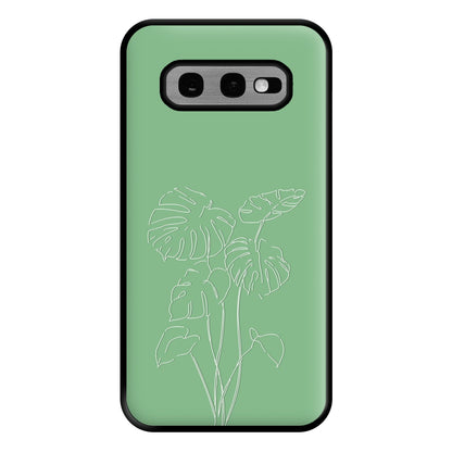 Aesthetic Leaf - Foliage Phone Case for Galaxy S10e