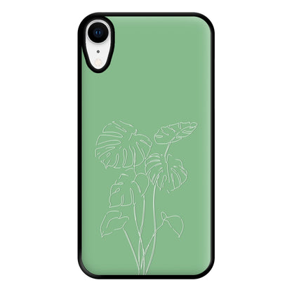 Aesthetic Leaf - Foliage Phone Case for iPhone XR