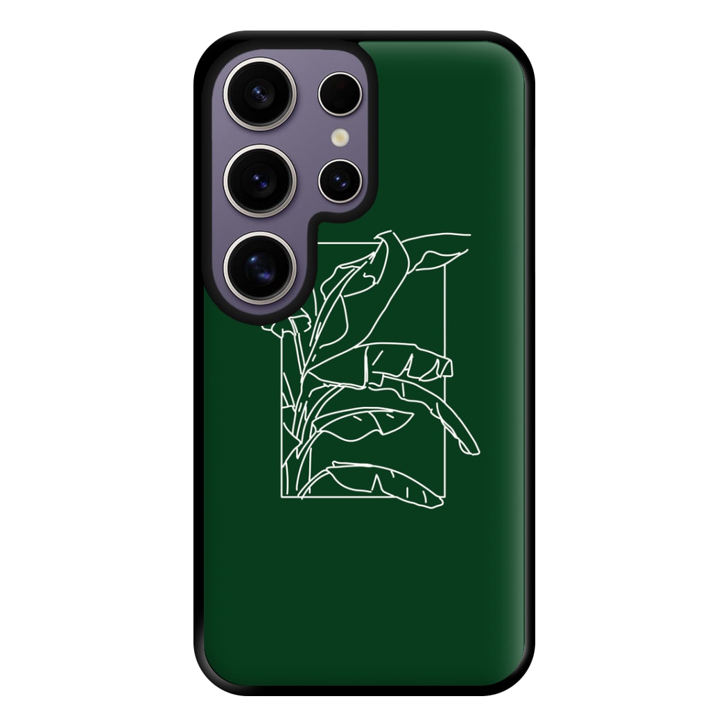 Green Leaf - Foliage Phone Case for Galaxy S25 Ultra