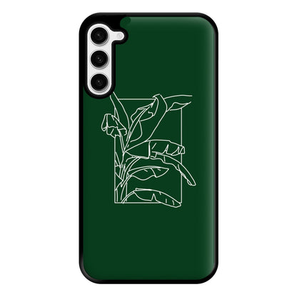 Green Leaf - Foliage Phone Case for Galaxy S23 Plus