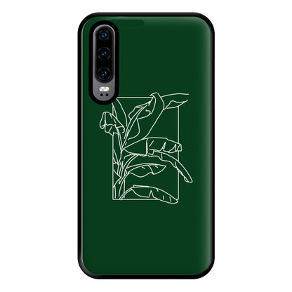 Green Leaf - Foliage Phone Case for Huawei P30