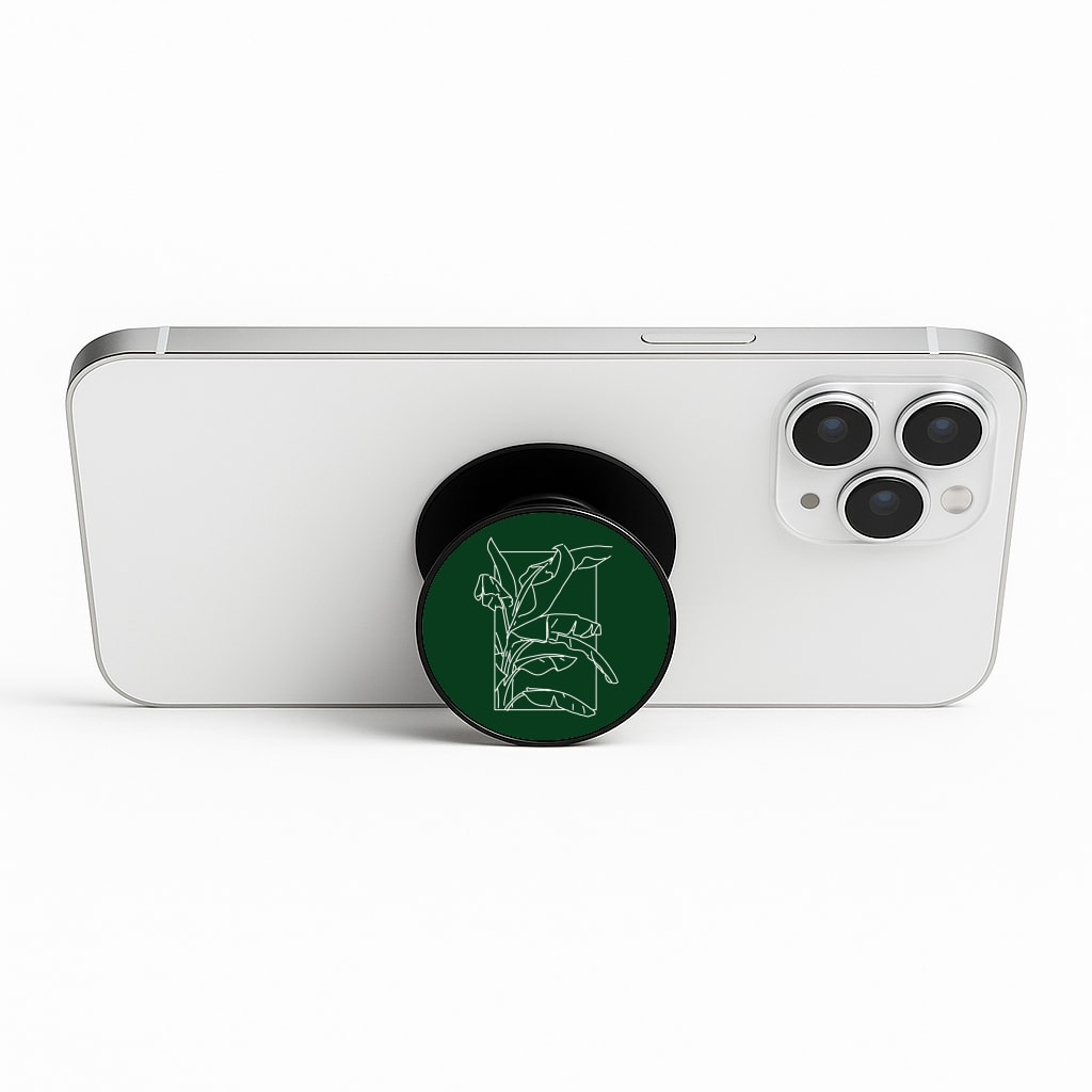 Green Leaf - Foliage Phone Stand