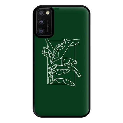 Green Leaf - Foliage Phone Case for Galaxy A41