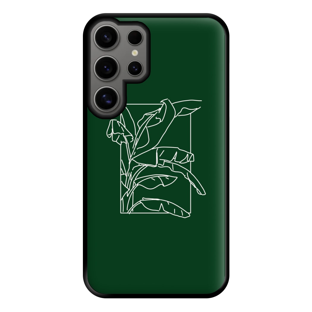 Green Leaf - Foliage Phone Case for Galaxy S24 Ultra