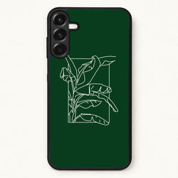 Green Leaf - Foliage Phone Case for Galaxy A57