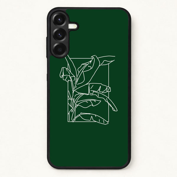 Green Leaf - Foliage Phone Case for Galaxy A57