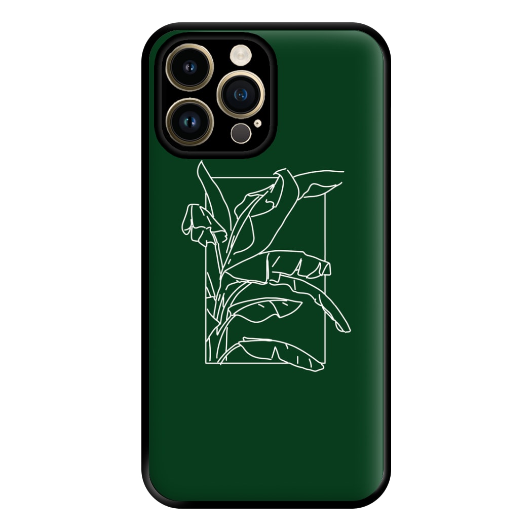 Green Leaf - Foliage Phone Case for iPhone 14 Pro Max