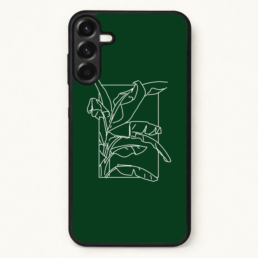 Green Leaf - Foliage Phone Case for Galaxy A17