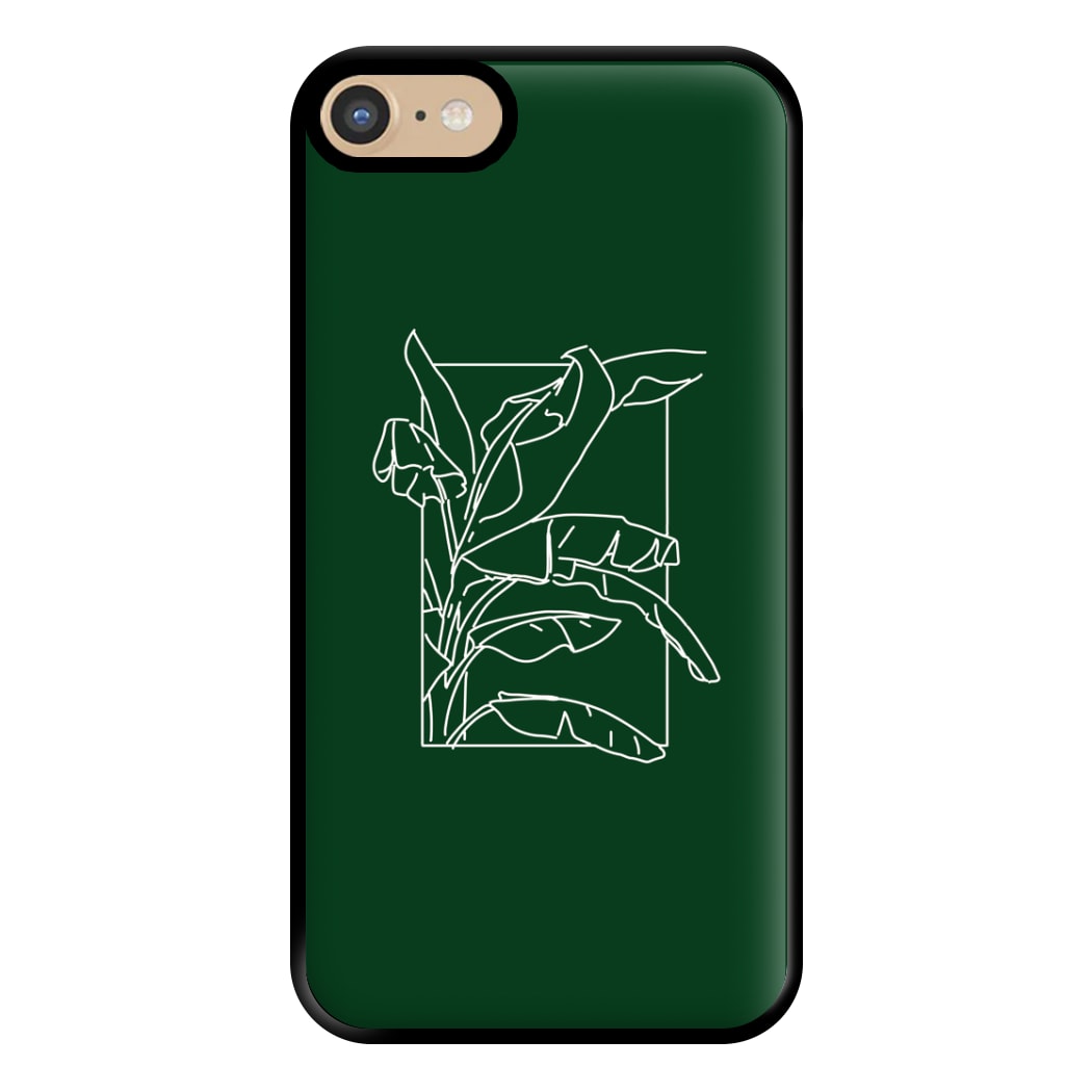 Green Leaf - Foliage Phone Case for iPhone 6 / 7 / 8 / SE