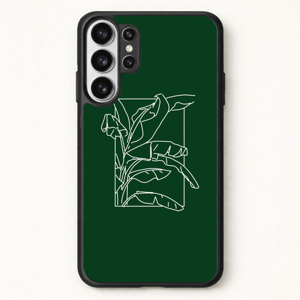 Green Leaf - Foliage Phone Case for Galaxy S26 Ultra