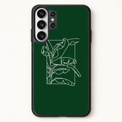 Green Leaf - Foliage Phone Case for Galaxy S26 Ultra