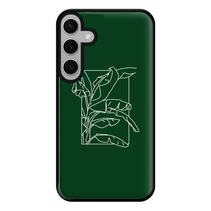 Green Leaf - Foliage Phone Case for Galaxy S24FE