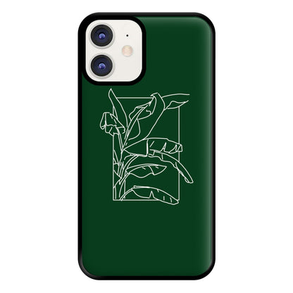 Green Leaf - Foliage Phone Case for iPhone 12 / 12 Pro