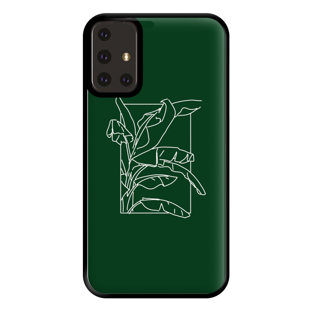 Green Leaf - Foliage Phone Case for Galaxy A71