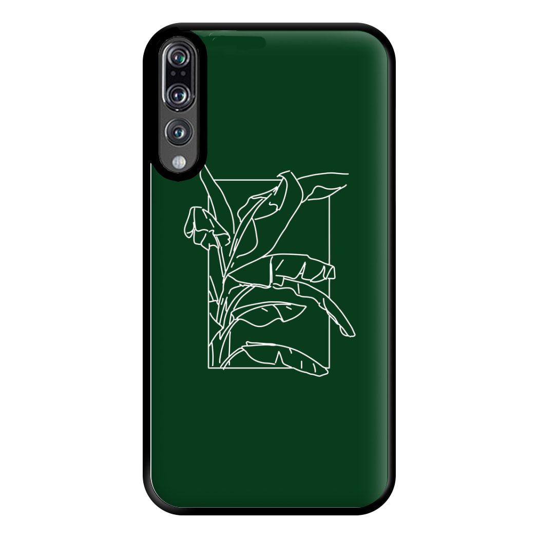 Green Leaf - Foliage Phone Case for Huawei P20 Pro