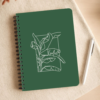 Green Leaf - Foliage Notepad