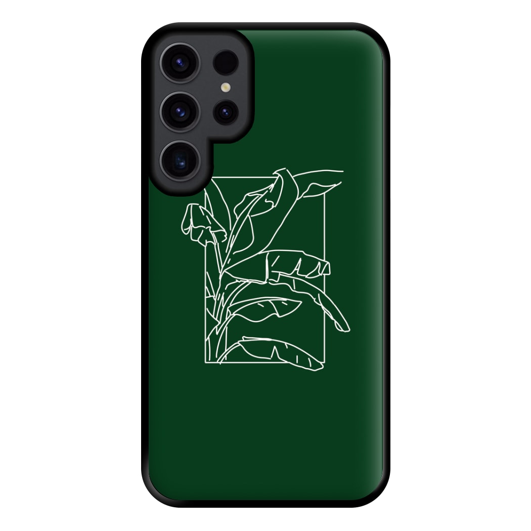 Green Leaf - Foliage Phone Case for Galaxy S23 Ultra