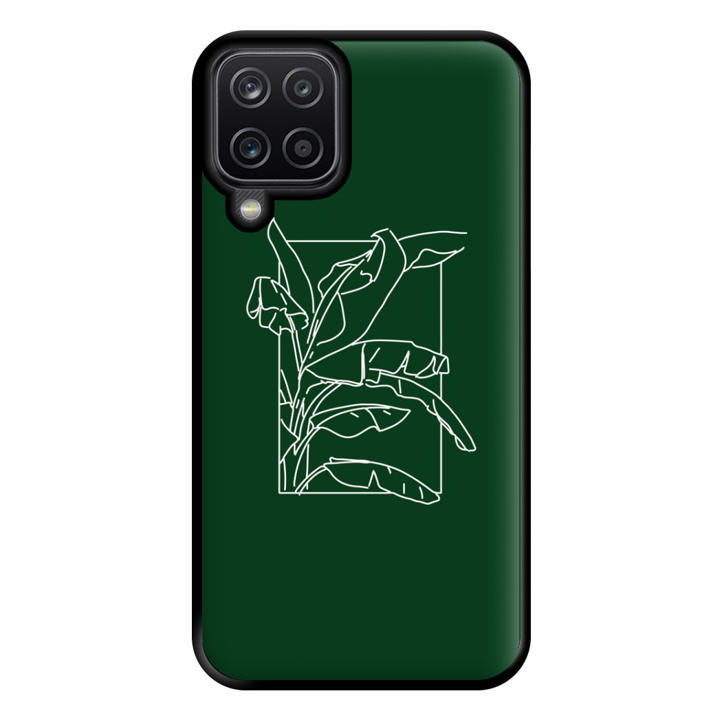 Green Leaf - Foliage Phone Case for Galaxy A12