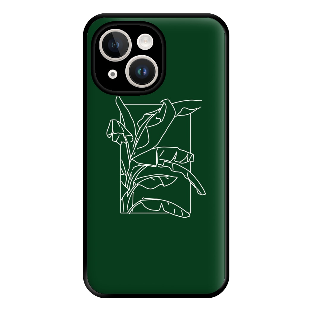 Green Leaf - Foliage Phone Case for iPhone 14 Plus